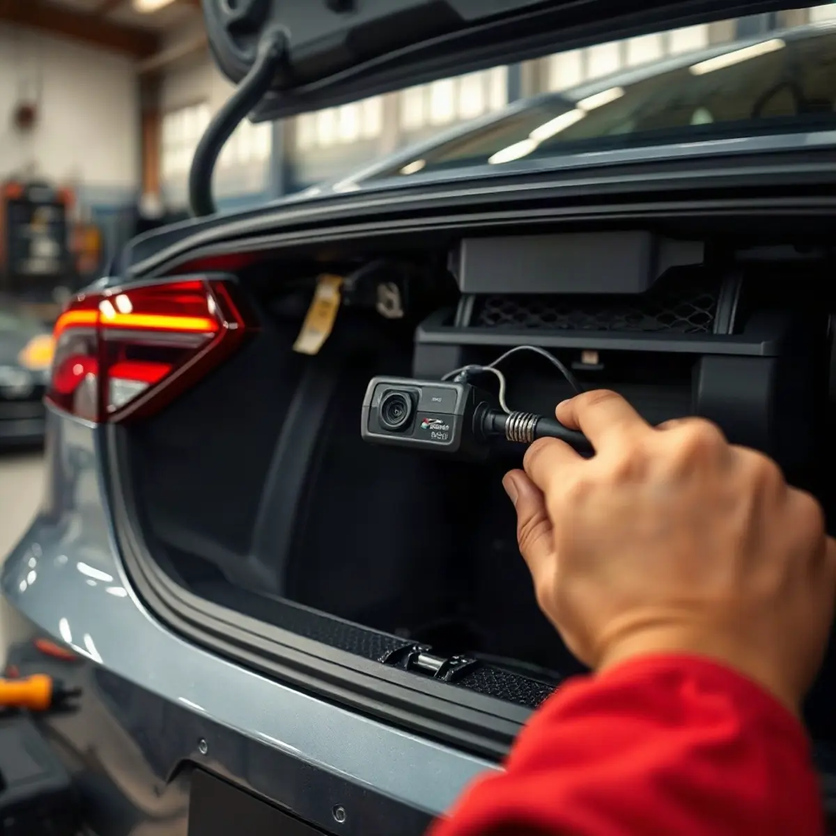 Установка камеры заднего вида Audi A6 C7: пошаговая инструкция от механика