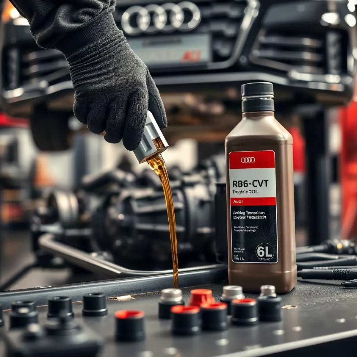 Замена масла в вариаторе Audi: когда менять, какое масло, как правильно