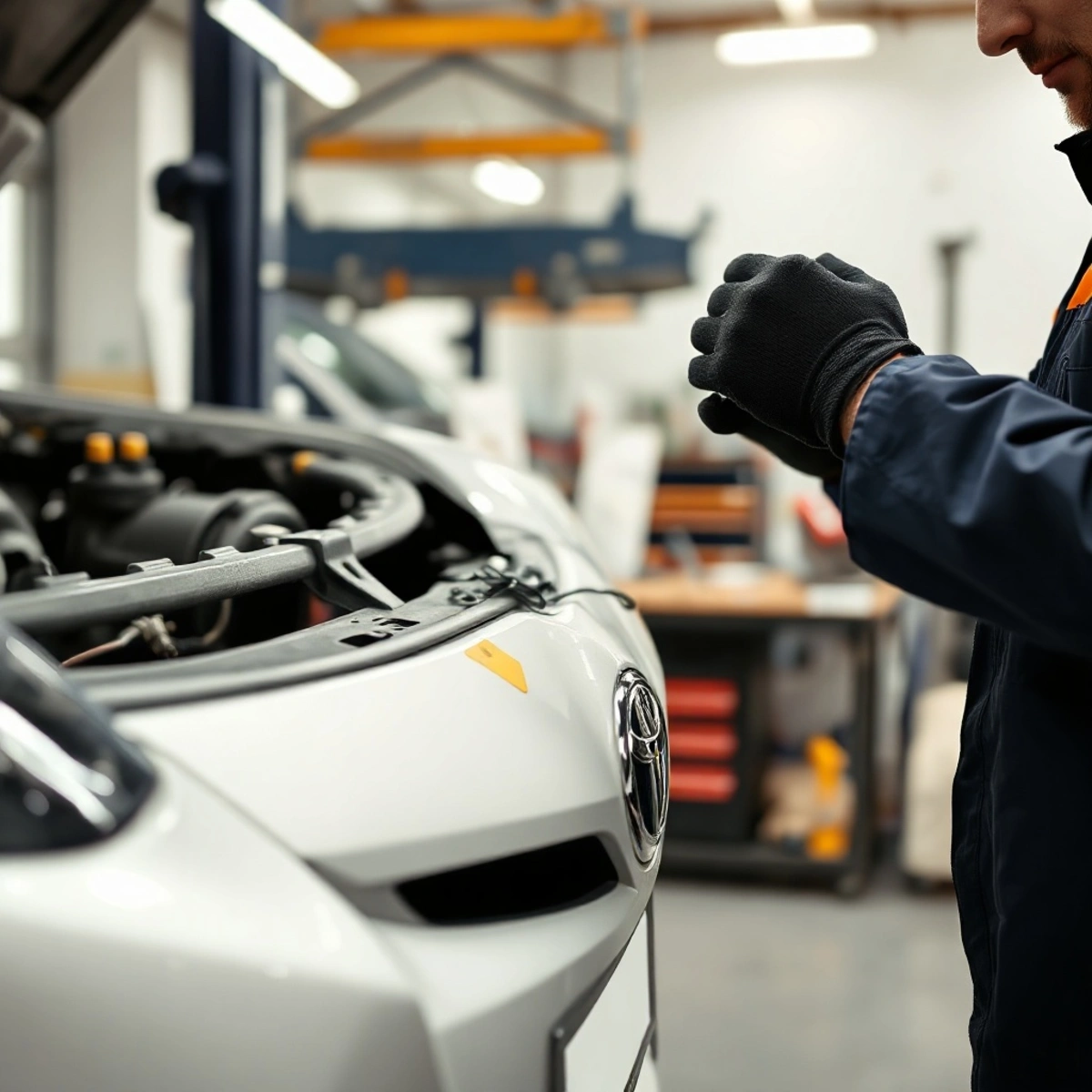 Замена переднего бампера Toyota: пошаговая инструкция от мастера