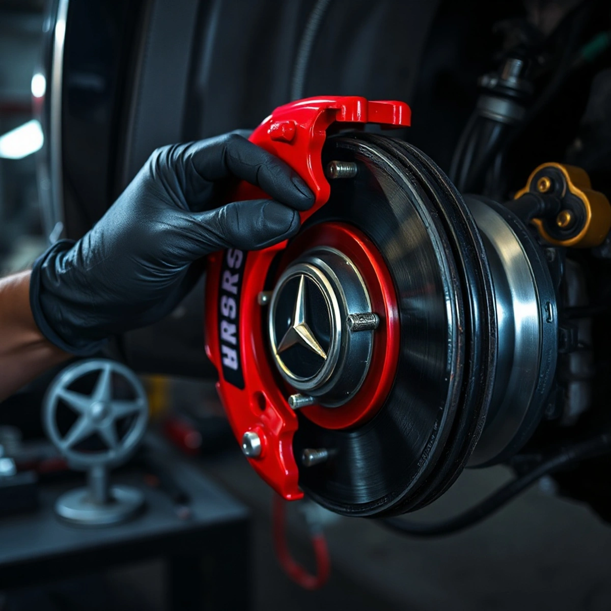 Замена тормозных колодок Mercedes-Benz: пошаговая инструкция от диагноста